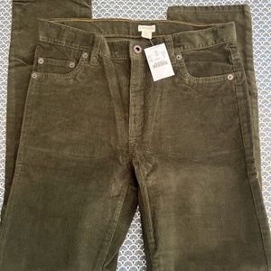 Crewcuts Boys Dark Moss (Dark Green) Corduroys Size 14